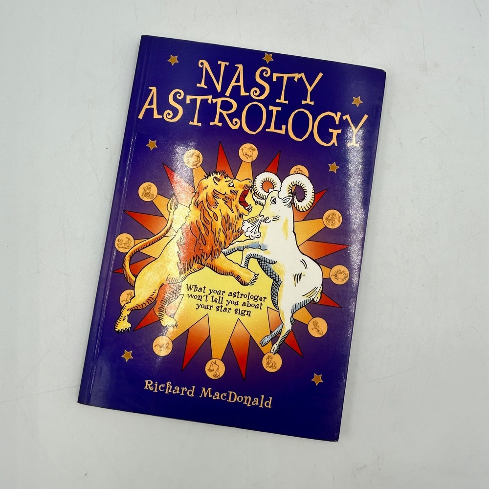 Collins & Brown Nasty Astrology Book Richard MacDonald EUC